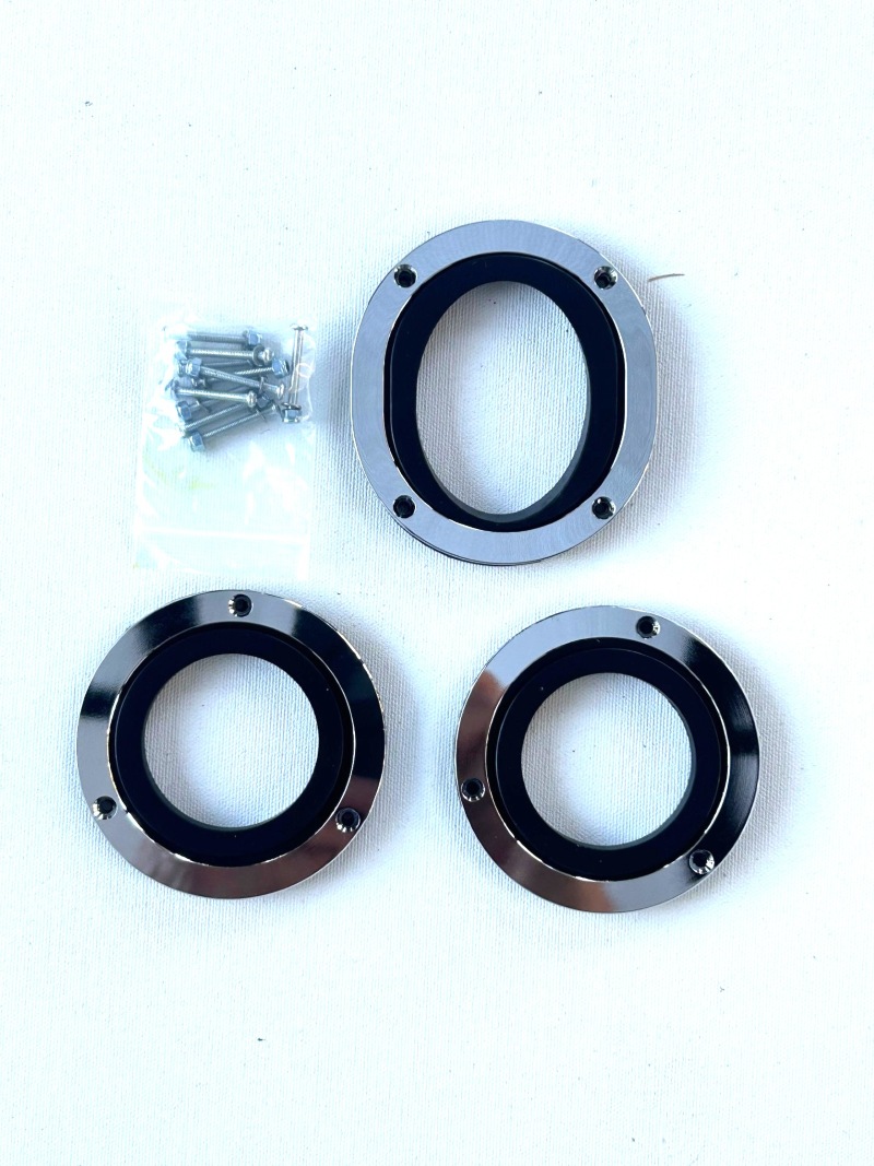 .roll bar bezel and grommets kit